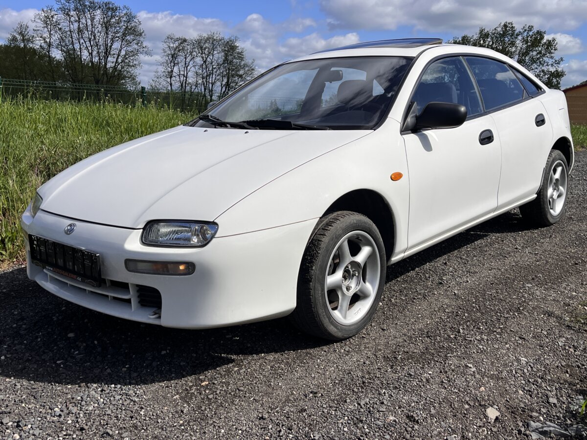 MAZDA 323F 1.5i 65KW, 1995, 120TKM, 2.MAJ, ŠÍBR, EL.VÝBAVA, PĚKNÁ