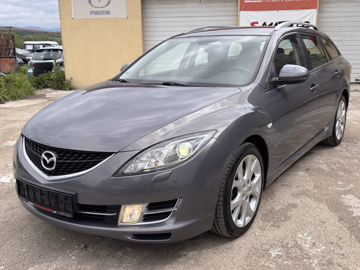 Mazda 6 2.5i, 125KW, BOSE, XENON, KŮŽE, PDC, ALU, VÝHŘEV, SERVIS!