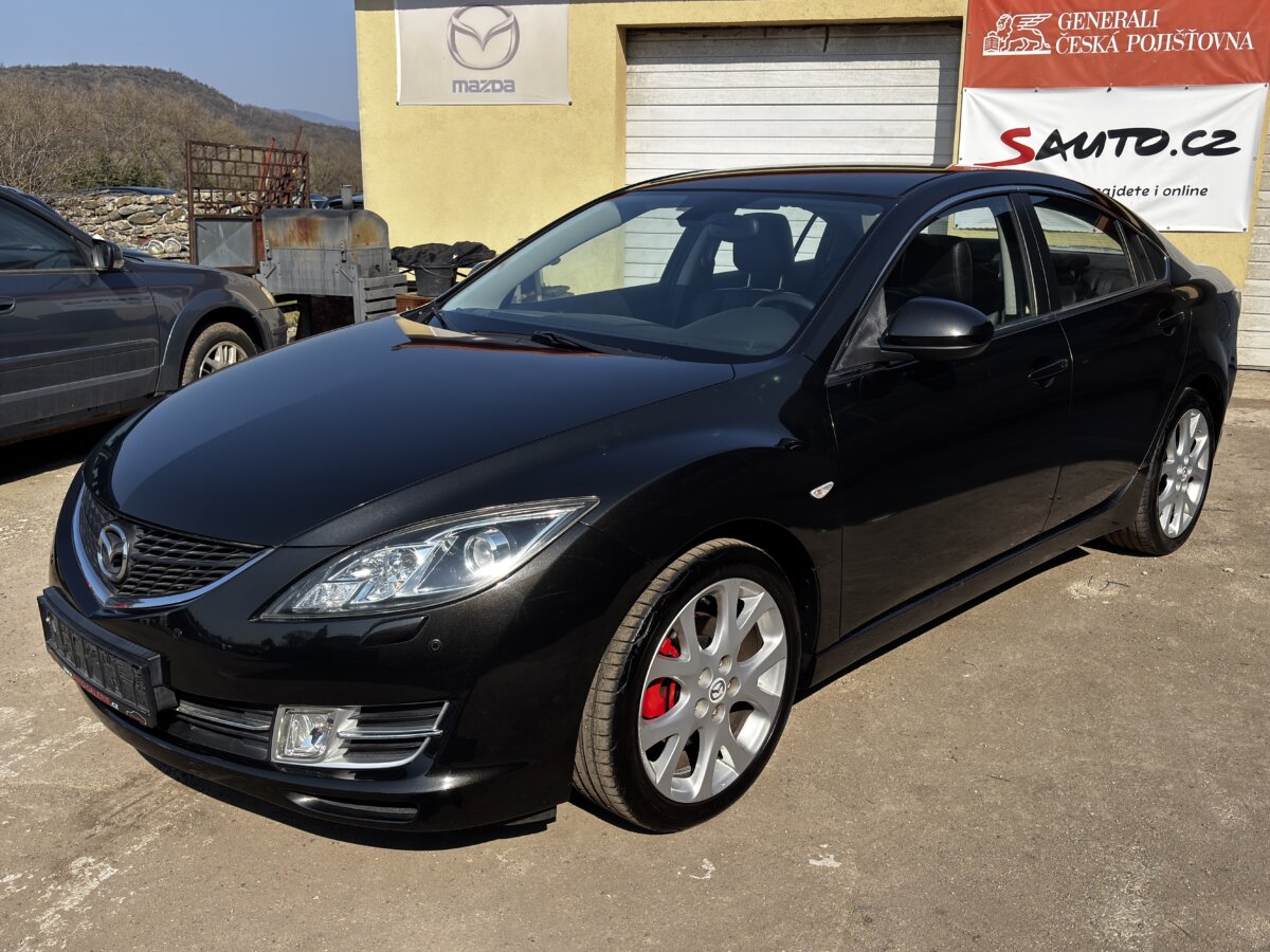 Mazda 6 2.5i,125KW,BOSE,XENON,KŮŽE,PDC,ALU,VÝHŘEV,SERVIS