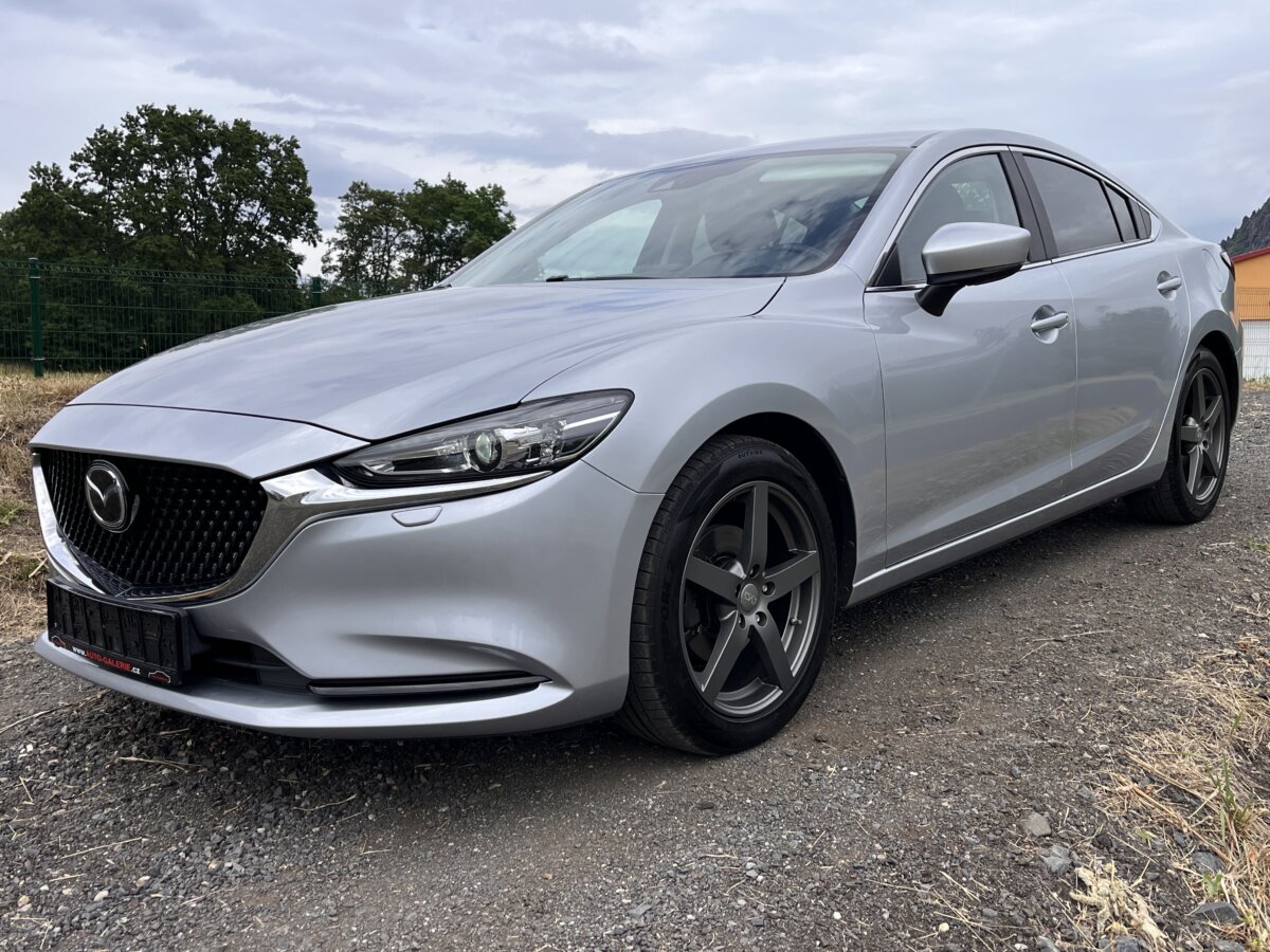 MAZDA 6 2.0i 2019, 170TKM, HEAD-UP, FULL LED, KŮŽE, VÝHŘEV, ALU18!