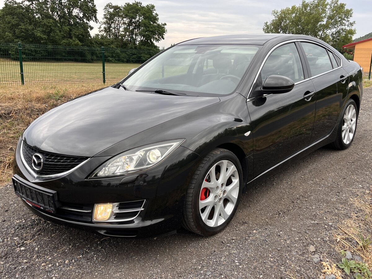 Mazda 6 2.5i,125KW,BOSE,XENON,KŮŽE,PDC,ALU,VÝHŘEV,SERVIS
