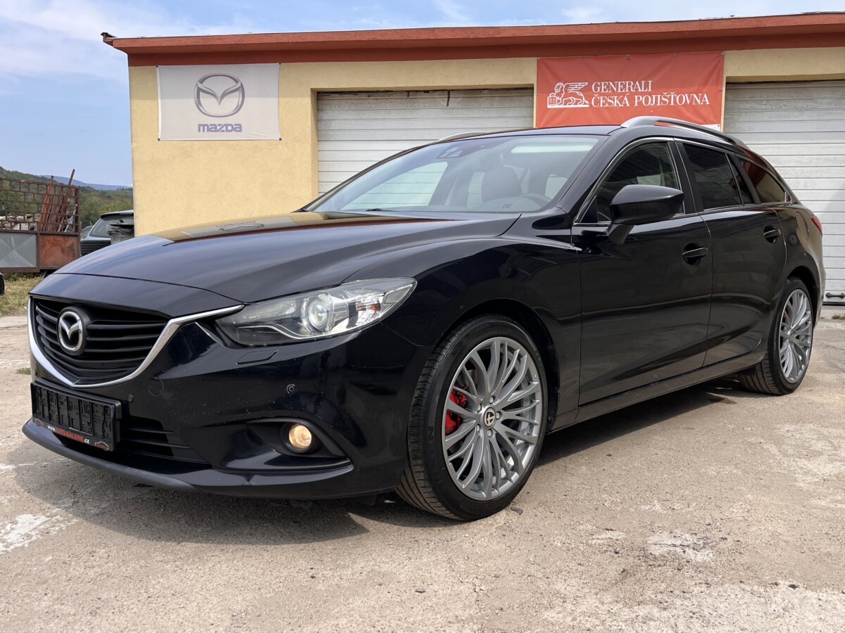 MAZDA 6 2.0i 121KW, 2014, ALU19, XENON, NAVI, TAŽNÉ, VÝHŘEV, SERVIS!