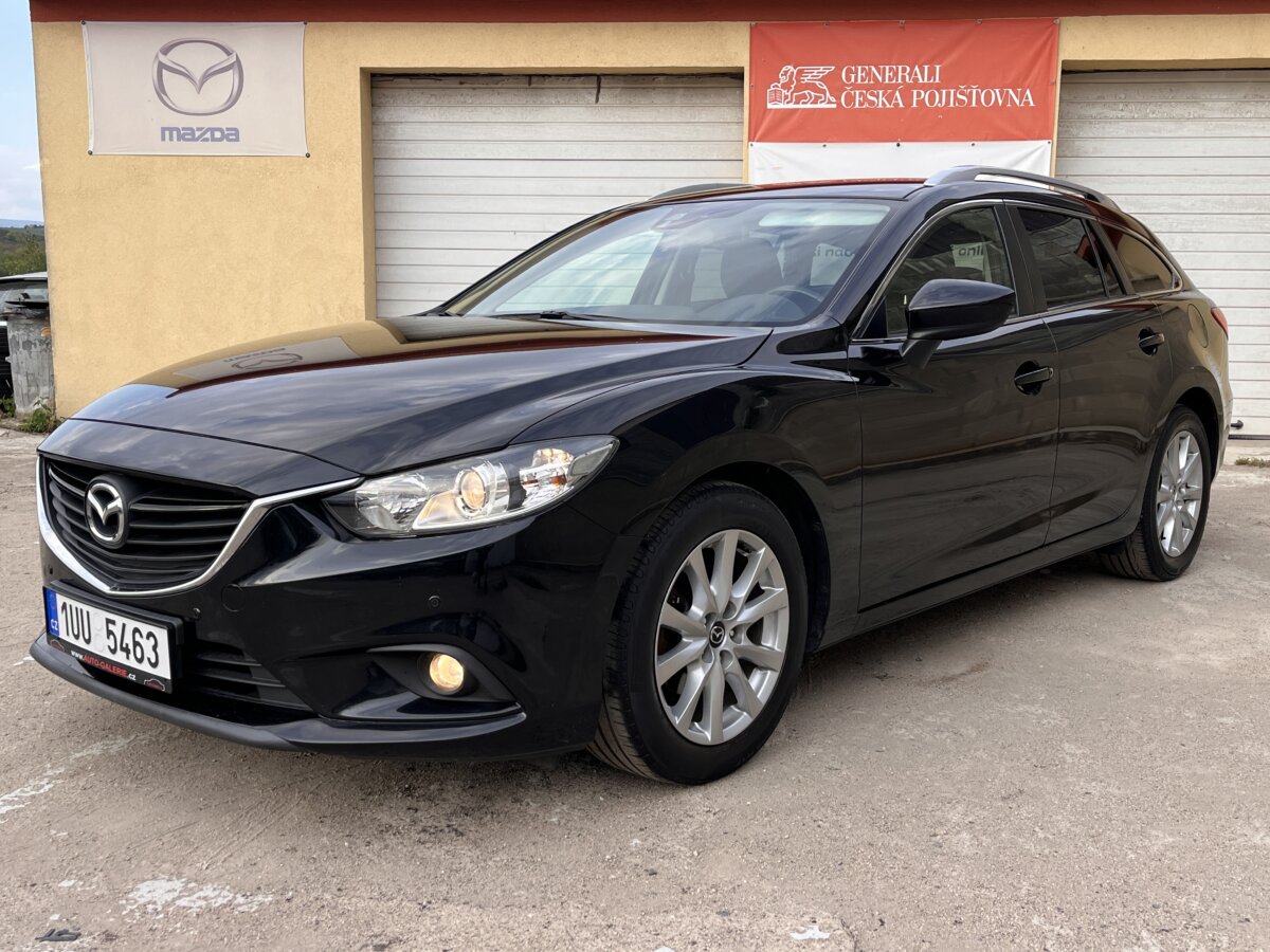 MAZDA 6 2.0i, 2013, 121KW, VÝHŘEVY, TEMPOMAT, ALU17, SERVIS MAZDA!