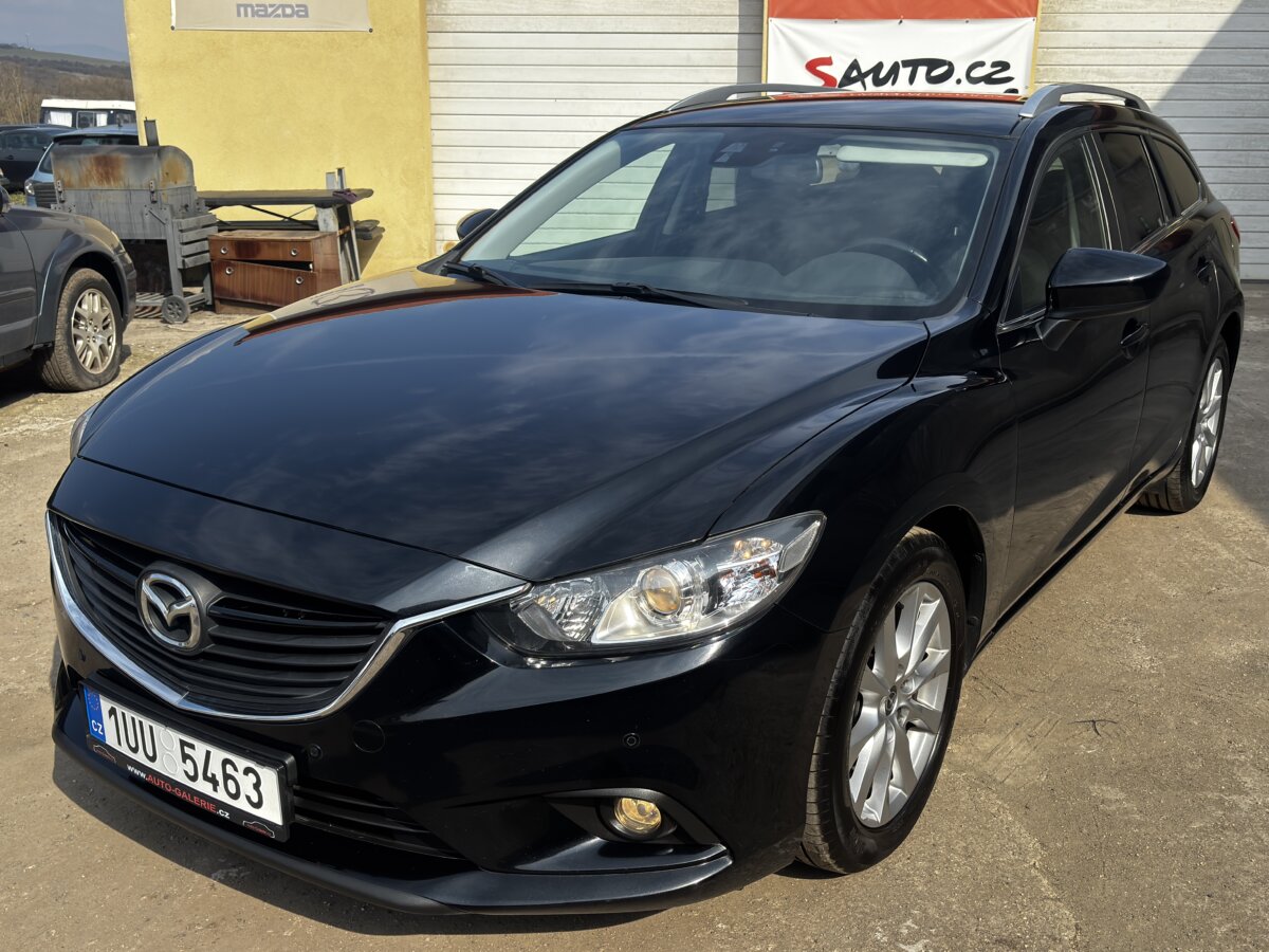 MAZDA 6 2.0i, 2013, 121KW, VÝHŘEVY, TEMPOMAT, ALU17, SERVIS MAZDA!