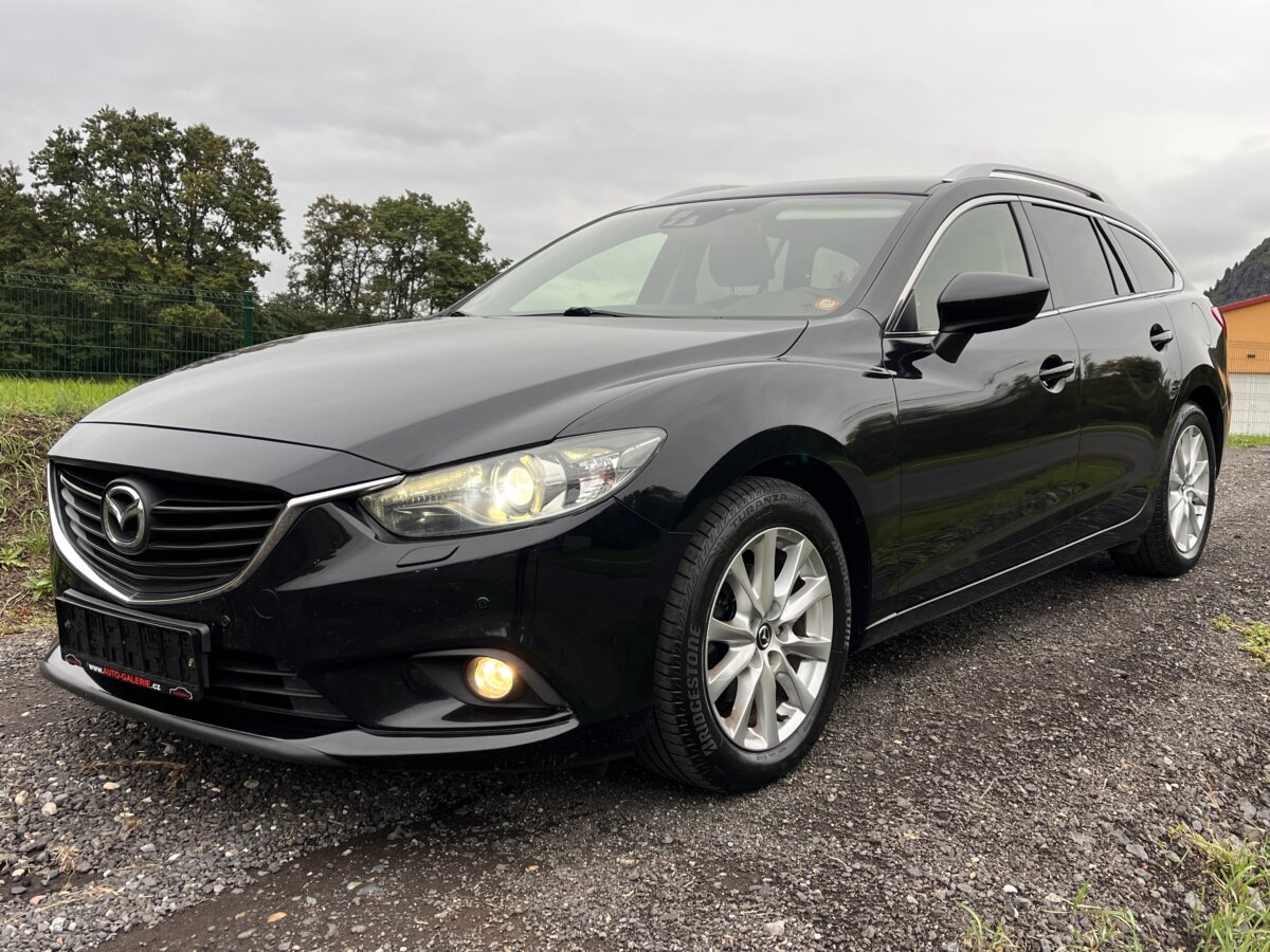 MAZDA 6 2.0i 121KW, 2014, AUTOMAT, XENONY, ALU17, VÝHŘEV, NAVI, RVM!