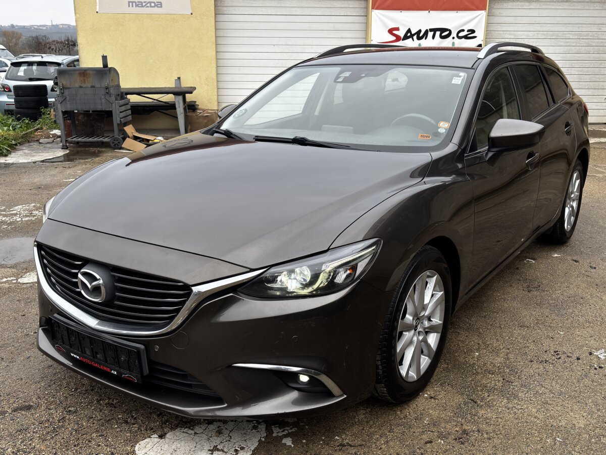 Mazda 6 2.0i,121KW,188TKM,WEBASTO,LED,PDC,RVM,TZ,ALU,SERVIS