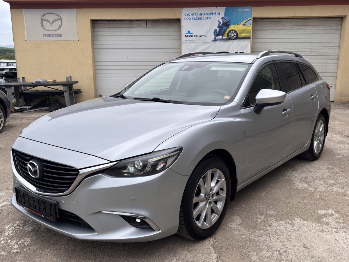 MAZDA 6 2013, 2.0i 121KW,VÝHŘEV,TAŽNÉ,NAVI,PLNÝ SERVIS,TOP