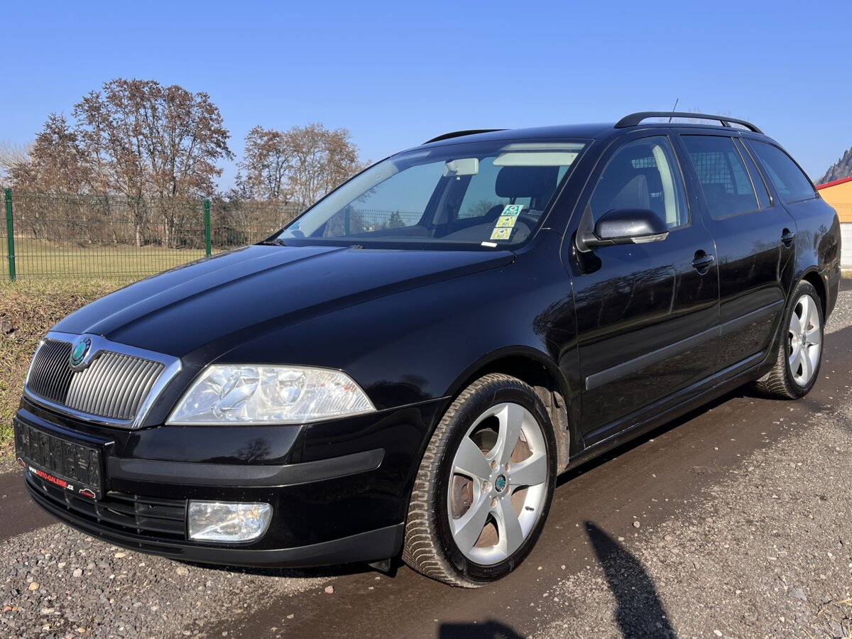 ŠKODA OCTAVIA SPORT 2.0 FSI 110KW, 2007, 200TKM, VÝHŘEV, KLIMA!
