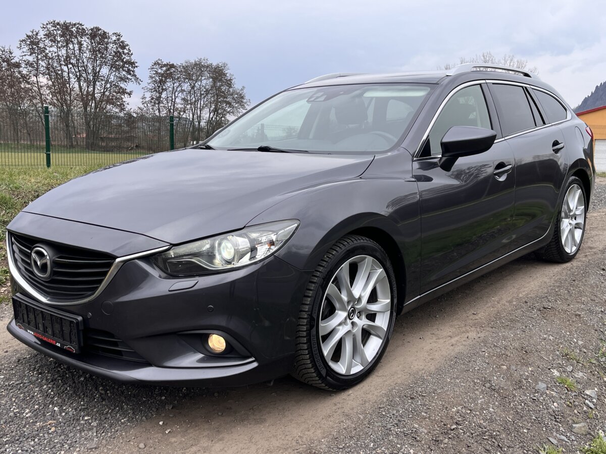 MAZDA 6 GJ 2.5i, 141KW, BOSE, XENON, ALU19, KŮŽE, SERVIS MAZDA, TZ!