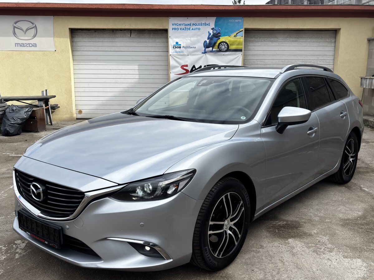 MAZDA 6 2.0i 121KW,2015,FULL LED,VÝHŘEV,NAVI,ALU17