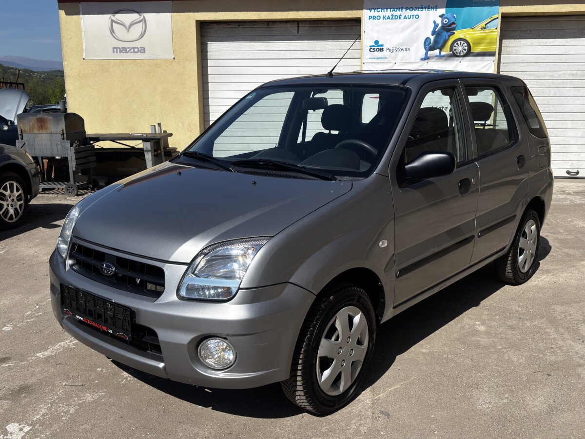 SUBARU JUSTY 1.3i AWD,EL.VÝBAVA,TAŽNÉ,BEZ RZI,VELICE PĚKNÝ