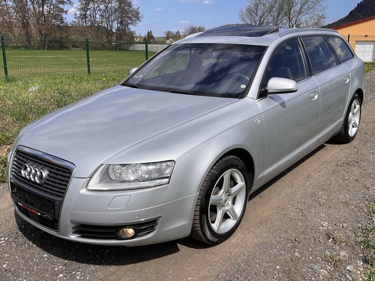 AUDI A6 4.2 V8 246KW XENON, BOSE, VZDUCH, TZ, POLOKŮŽE, KRASAVICE!