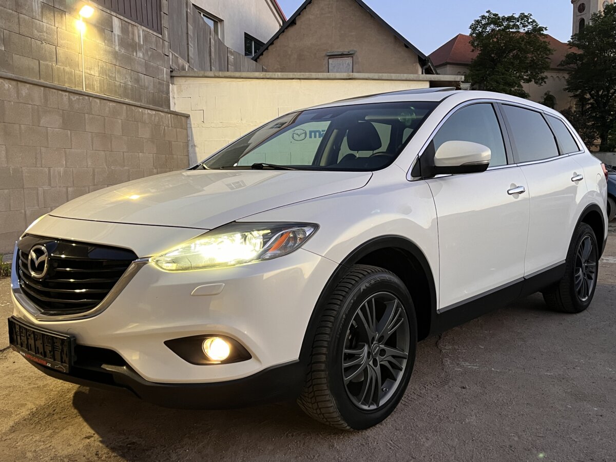 ▶️MAZDA CX-9,2015 3.7 V6,XENONY,NAVI,KŮŽE,ŠÍBR,BOSE,SERVIS◀️