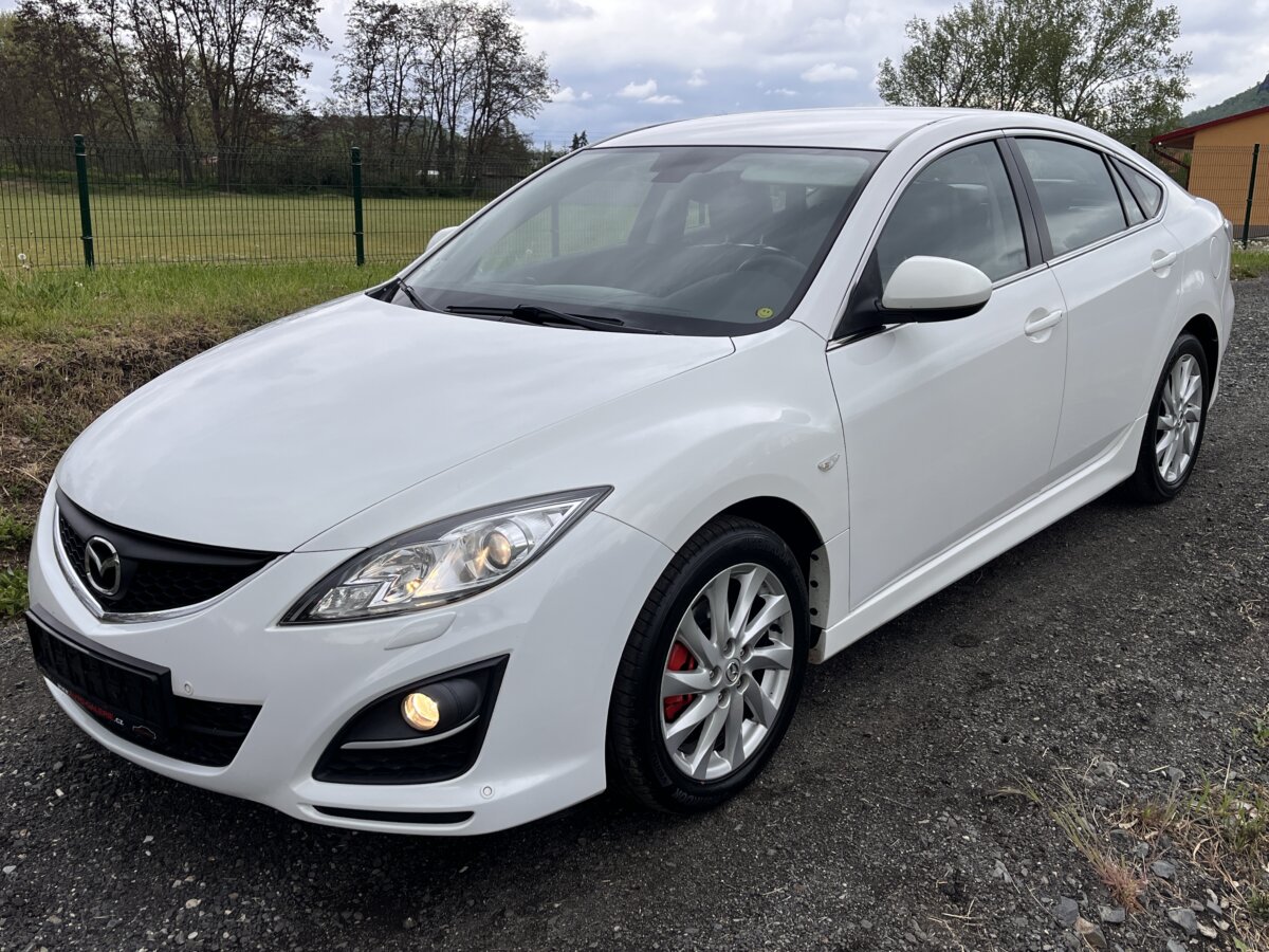 MAZDA 6 2.0i 114KW, 2012, AUTOMAT, KŮŽE, VÝHŘEV, ALU17, DIGIKLIMA!