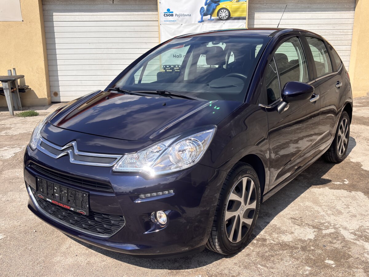 ▶️Citroen C3 1.2, 60KW, 2016, 90TKM, LED, PDC, TEMPOMAT, VÝHŘEV, KLIMA◀️