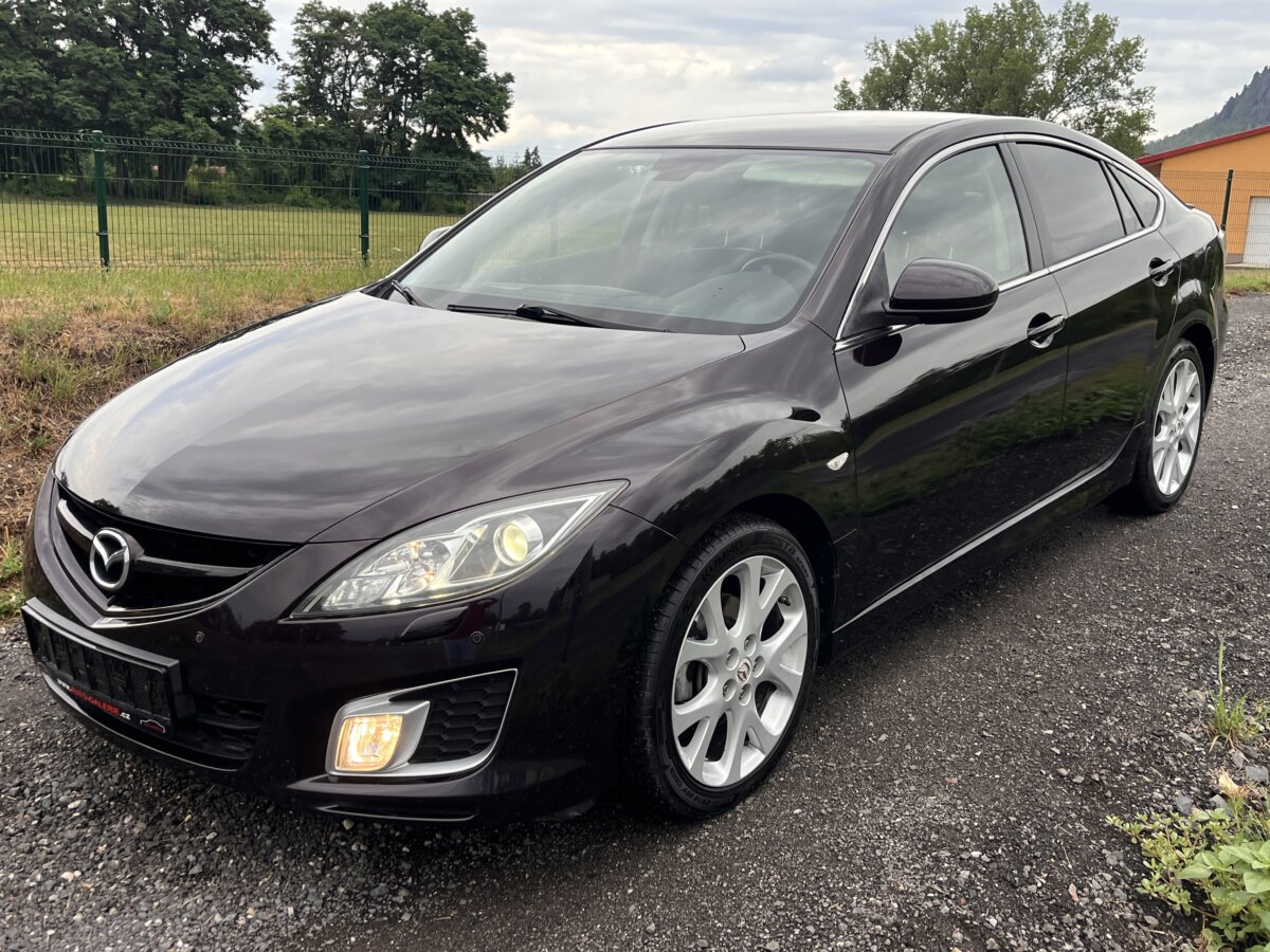 ▶️MAZDA 6 2.5 GTA, BIXENON, POLOKŮŽE, BOSE, PDC, VÝHŘEV, SERVIS◀️