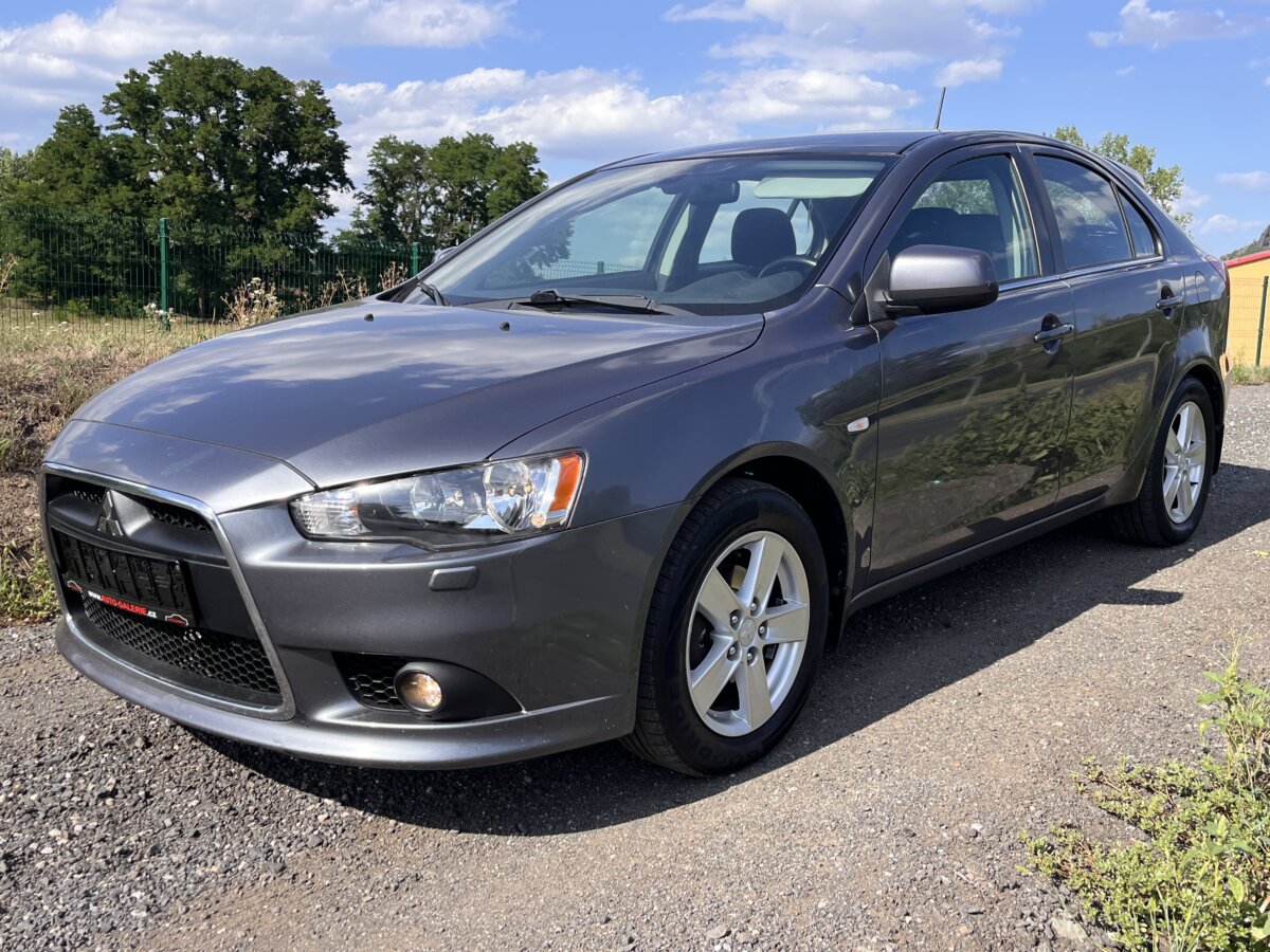 ▶MITSUBISHI LANCER 1.8i 103KW, 2010, 165KM, KLIMA, VÝHŘEV, TAŽNÉ◀