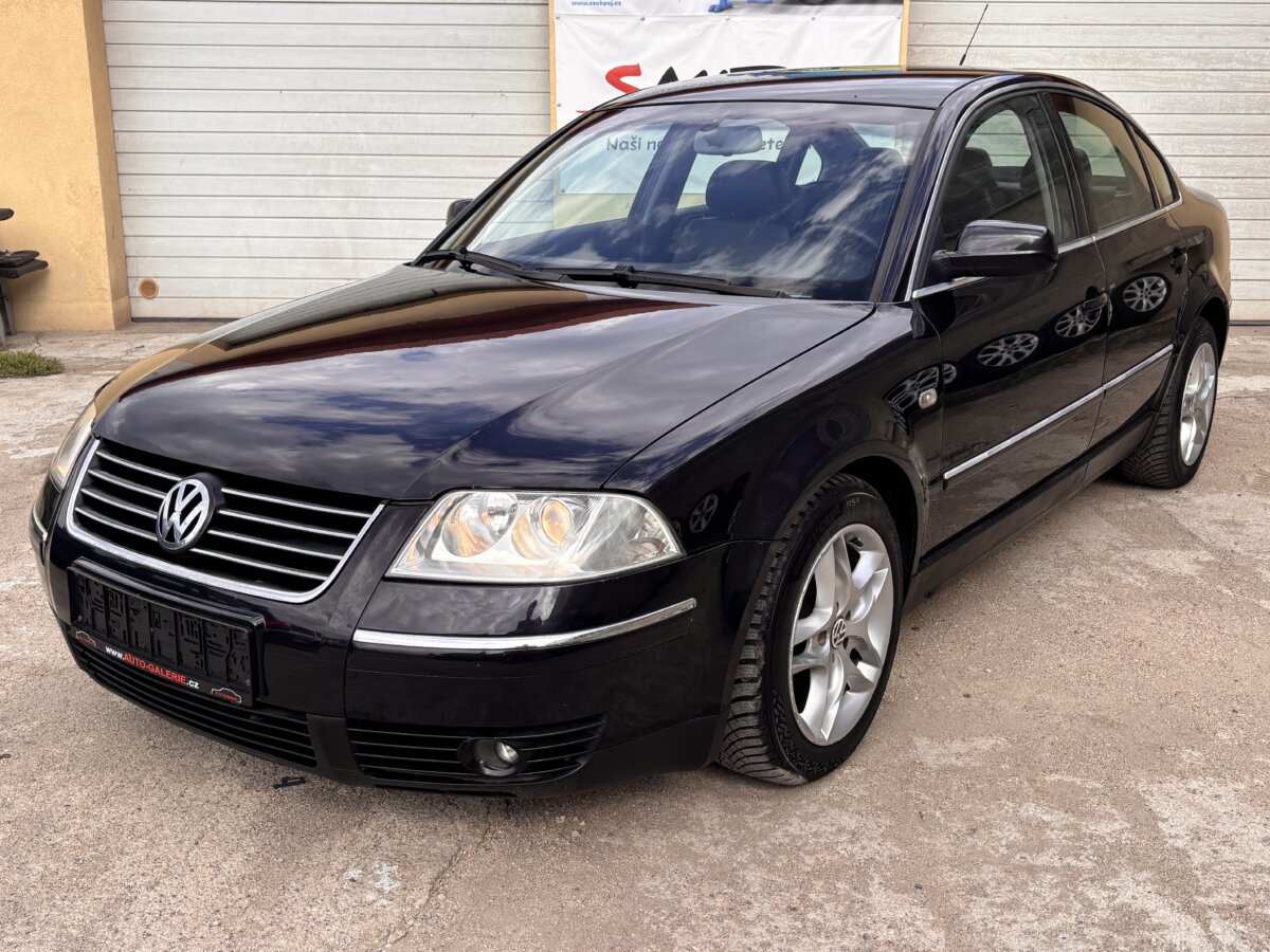 ▶️VW PASSAT 2.8i V6, 2003, 4×4, DIGIKLIMA, ALCANTARA, VÝHŘEVY◀️