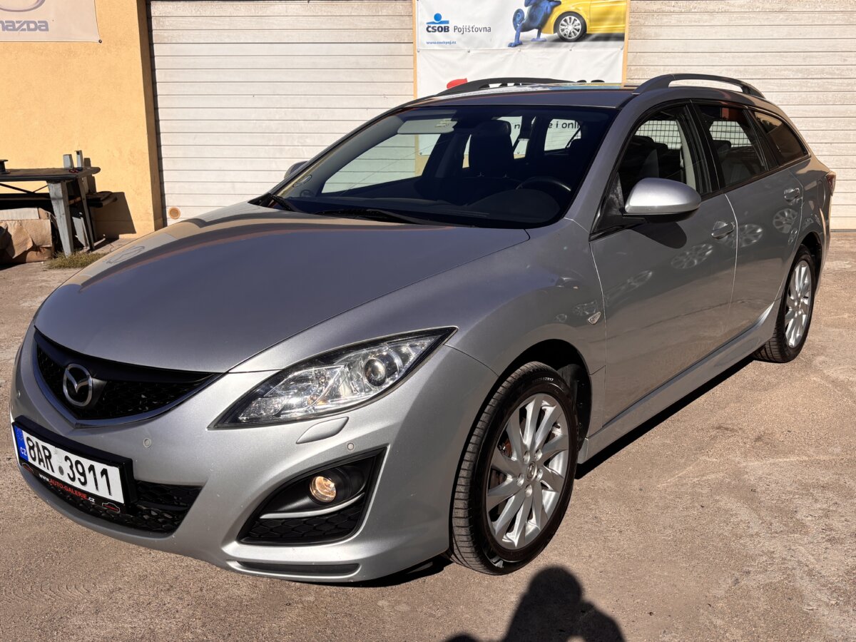▶MAZDA 6 2.0i 114KW,2011,VÝHŘEV,DIGIKLIMA,SERVIS,BEZ RZI◀