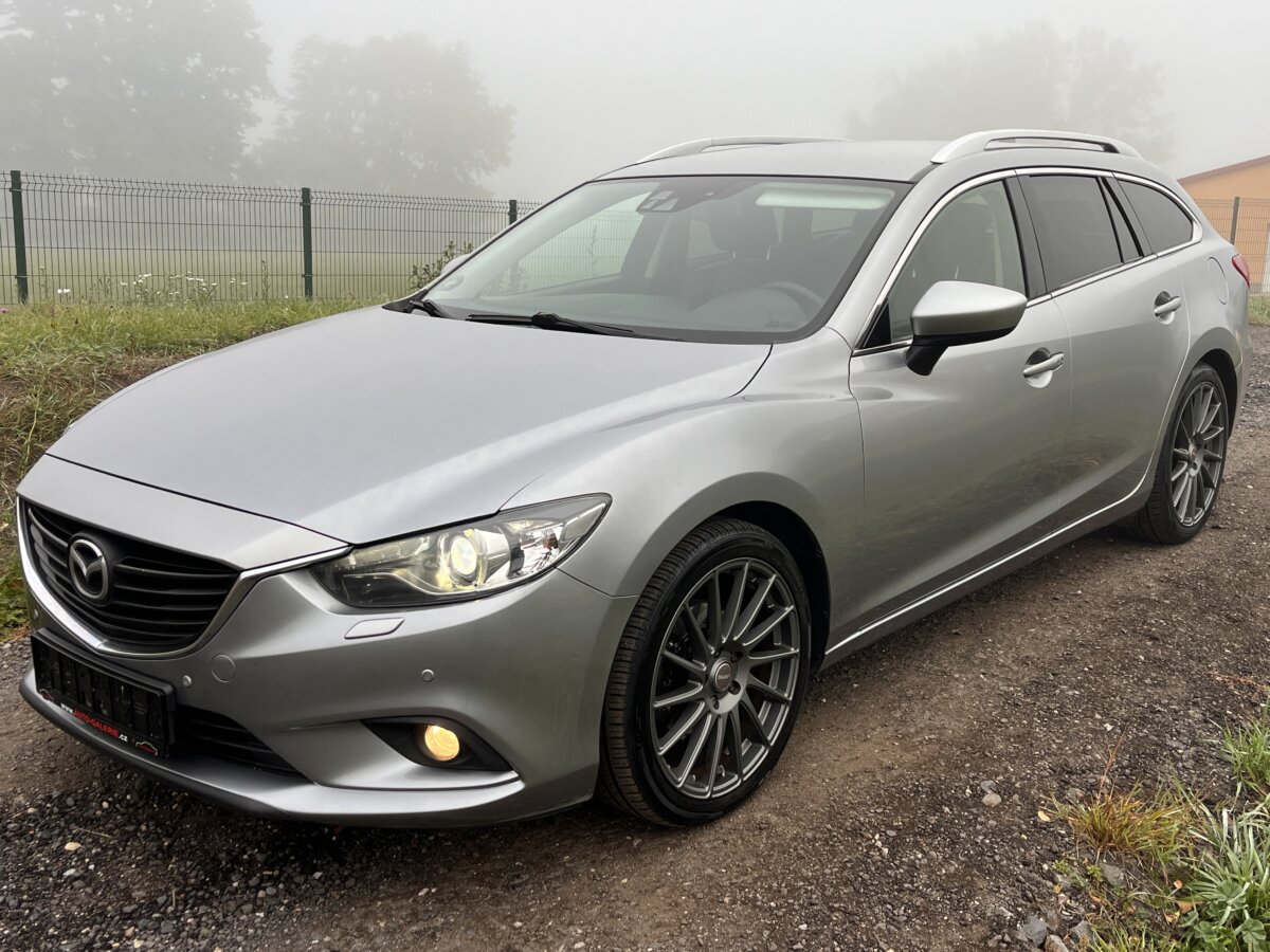 ▶️MAZDA 6 2.5i, 141KW, 2013, XENON, BOSE, KŮŽE, ALU19, KAMERA, PDC◀️